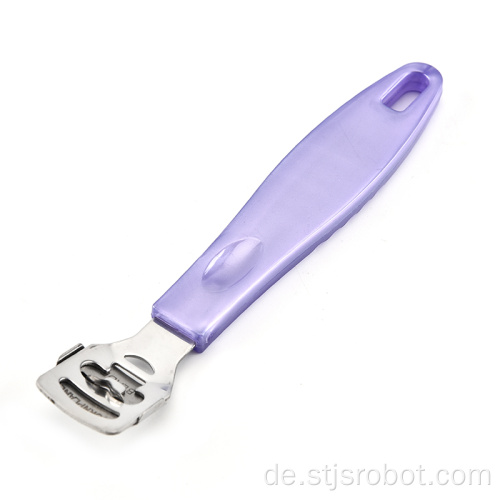 heißer Verkauf Edelstahl Fußschaber Dead Skin Messer Pediküre Peeling Tools